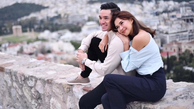 Andrew White dan Nana Mirdad Foto: Instagram/@nanamirdad_