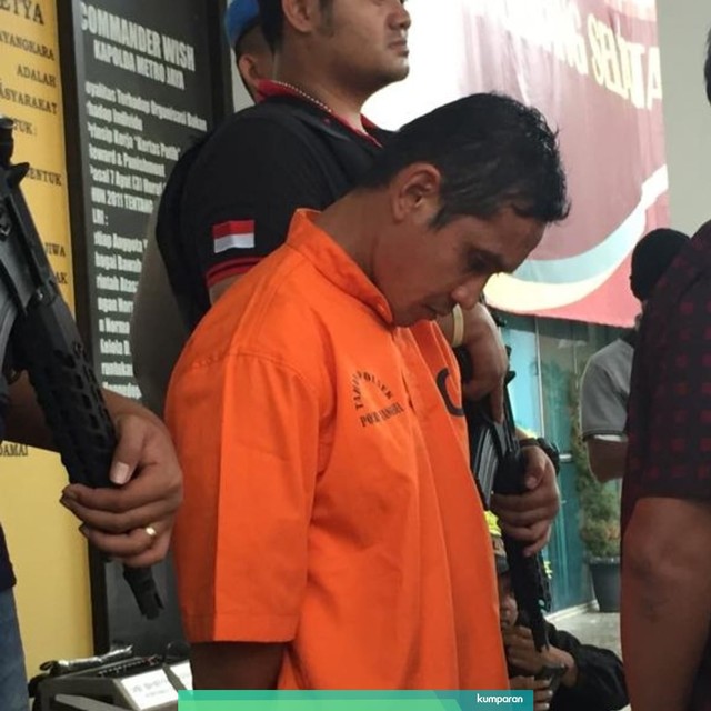 Suasana konferensi pers di Mako Polres Tangsel, tentang perempuan meninggal di apartemen. Foto: Andesta Herli/kumparan