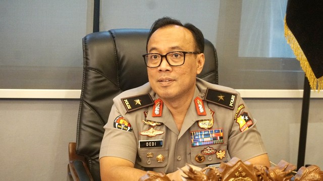 Karopenmas Mabes Polri Brigjen Pol Dedi Prasetyo. Foto: Nugroho Sejati/kumparan