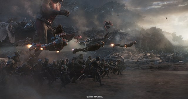 Para superhero yang terjun pada perang terakhir Avengers: Endgame. (Foto: Marvel Studios)