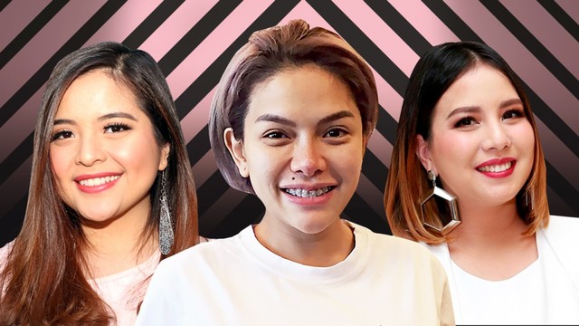Listicle Artis yang Melahirkan sepajang April-Mei. Foto: Infografik: Putri Sarah Arifira/kumparan.