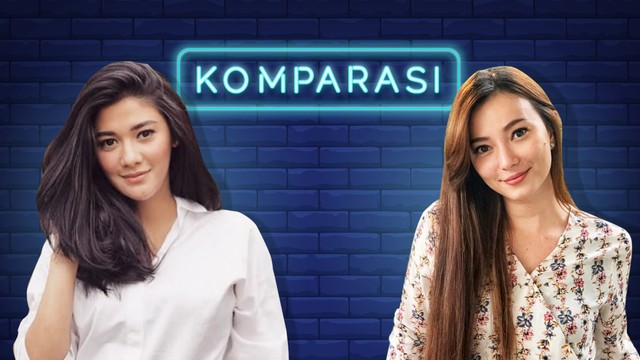 Membandingkan dua pesinetron Tanah Air, Naysilla Mirdad dan Asmirandah. Foto: Infografik: Putri Sarah Arifira/kumparan.