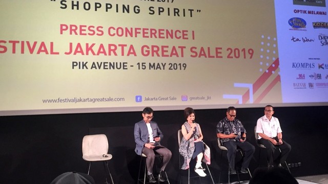 Press Conference Festival Jakarta Great Sale 2019. Foto: Elsa Olivia/kumparan