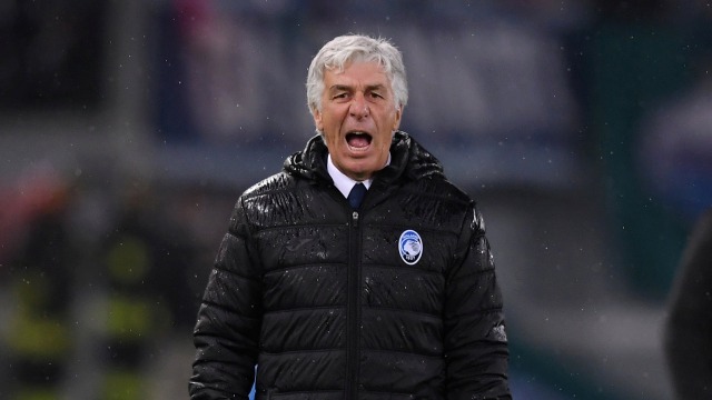 Pelatih Atalanta, Gian Piero Gasperini. Foto: Alberto Lingria/Reuters