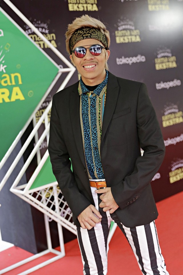 Youtuber Atta Halilintar saat menghadiri sebuah acara di Istora Senayan. Foto: Ronny