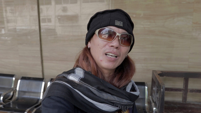 Aiptu Jakaria alias Jacklyn Chopper. Foto: Resnu Andika