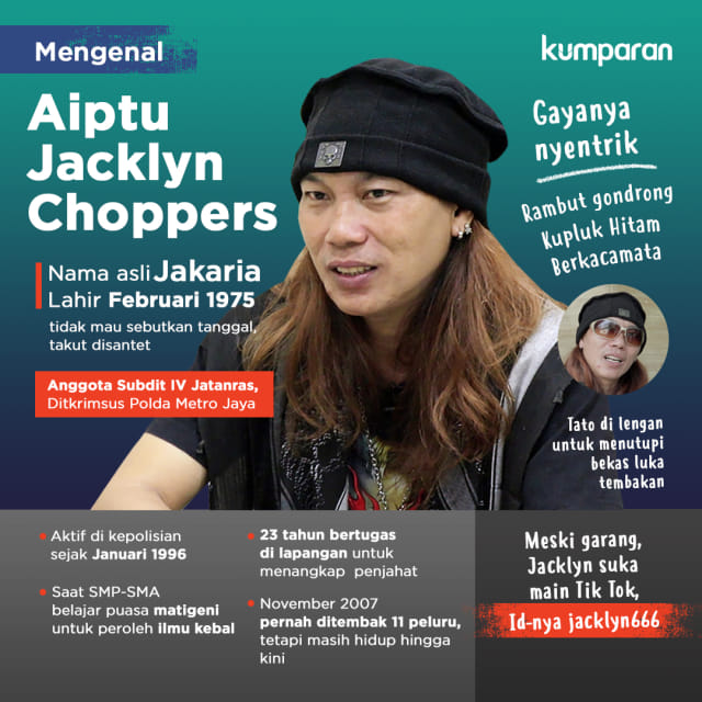 Mengenal Aiptu Jacklyn Choppers. Foto: Putri Sarah Arifira/kumparan