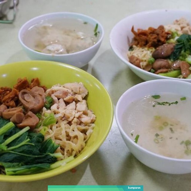 Bakmi ayam cah jamur Bakmi Gang Kelinci Foto: Safira Maharani/ kumparan