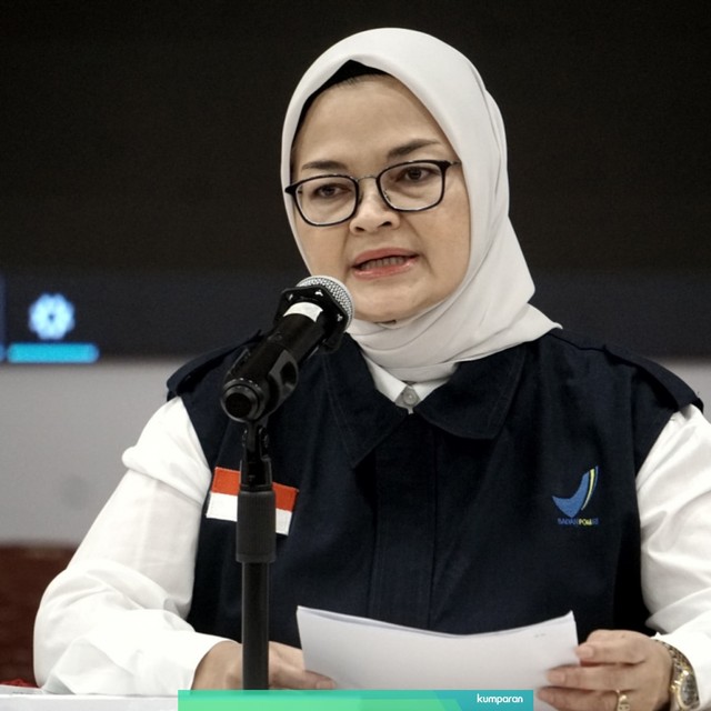 Kepala BPOM Penny Lukito, saat konferensi pers tinjau pangan hasil pengawasan. Foto: Iqbal Firdaus/kumparan