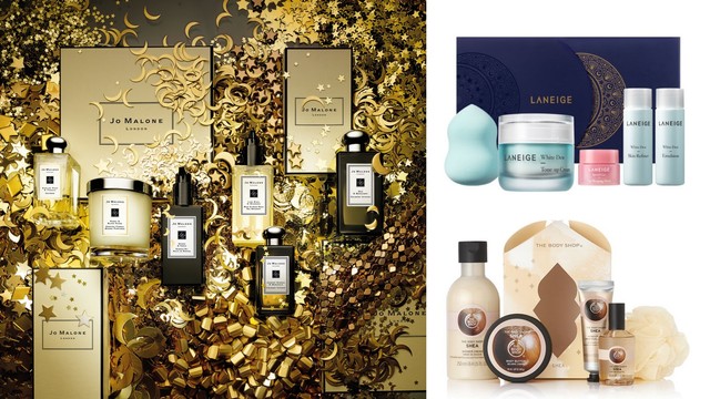 Rangkaian produk kecantikan untuk gift Ramadhan dan Lebaran. Foto: dok. Jo Malone, Sephora Indonesia, The body Shop Indonesia
