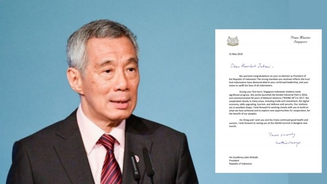PM Singapura, Lee Hsien Loong dan surat resminya