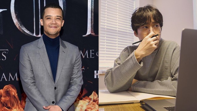 Jacob Anderson dan Tablo Epik High Foto: Instagram/@raleighritchie, @blobyblo