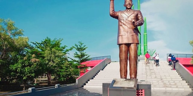 Tiga Tahun Dibangun, Monumen Juang 45 di Brebes Belum Diresmikan