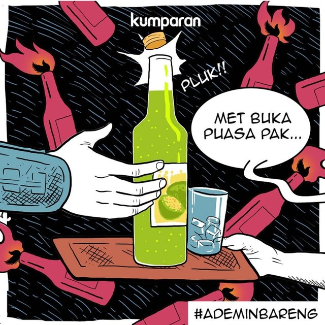 Ademin bareng di kumparan. Foto: kumparan