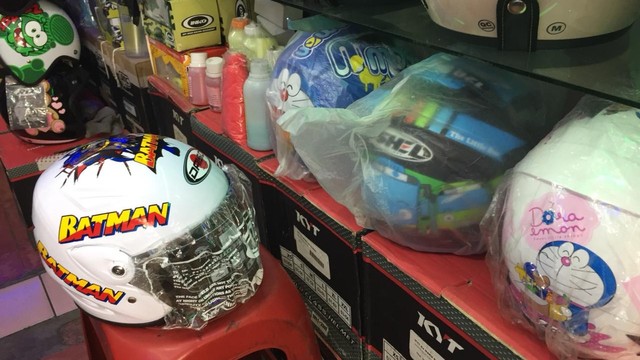 Ragam Pilihan Helm Untuk Anak Foto: dok. Muhammad Ikbal/kumparan