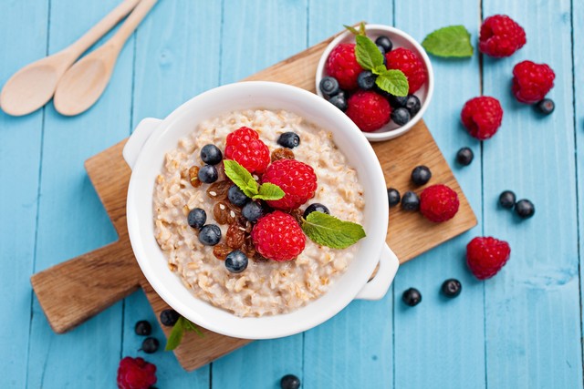 Ilustrasi oatmeal Foto: Shutterstock