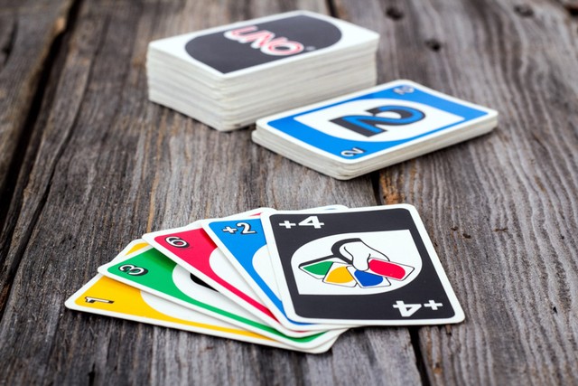 com-Permainan kartu UNO. Foto: Shutterstock