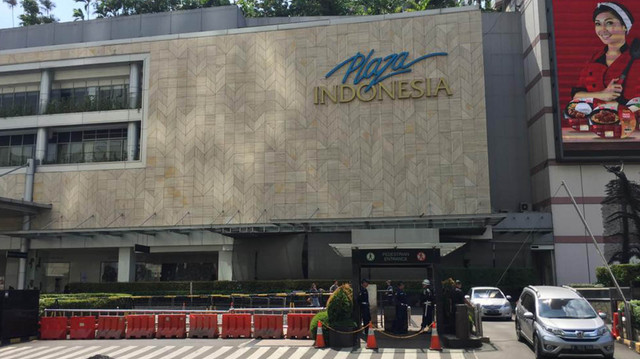 Suasana di sekitar Plaza Indonesia yang terlihat sepi pasca aksi 22 Mei. Foto: Muhammad Darisman/kumparan