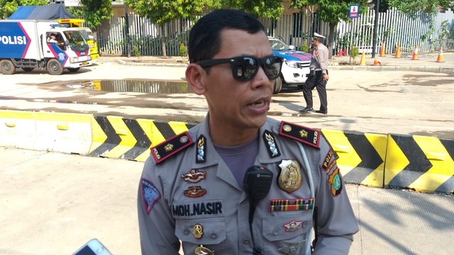 Kasubdit Gakkum Ditlantas Polda Metro Jaya, Kompol M Nasir. Foto: Fadjar Hadi/kumparan
