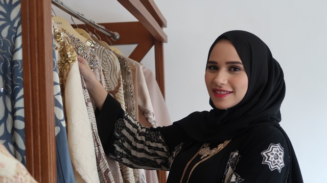 Khanaan Shamlan, desainer modest wear Indonesia. Foto: dok. Intan Kemala Sari/kumparan