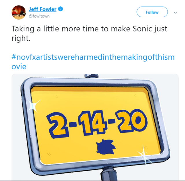 Tweet dari Jeff Fowler (Foto: @fowltown)