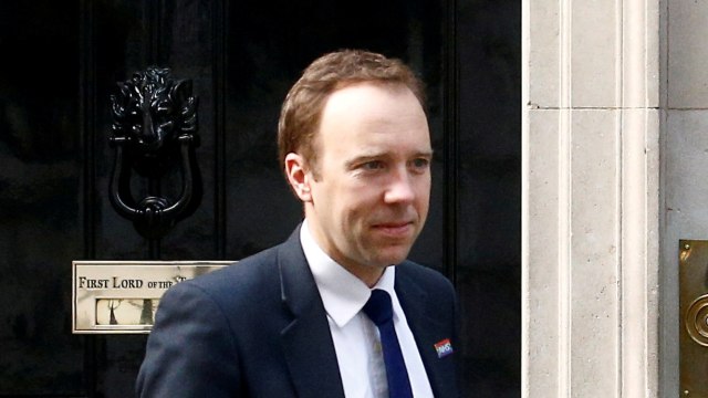 Menteri Kesehatan Inggris, Matt Hancock. Foto: Reuters/Henry Nicholls
