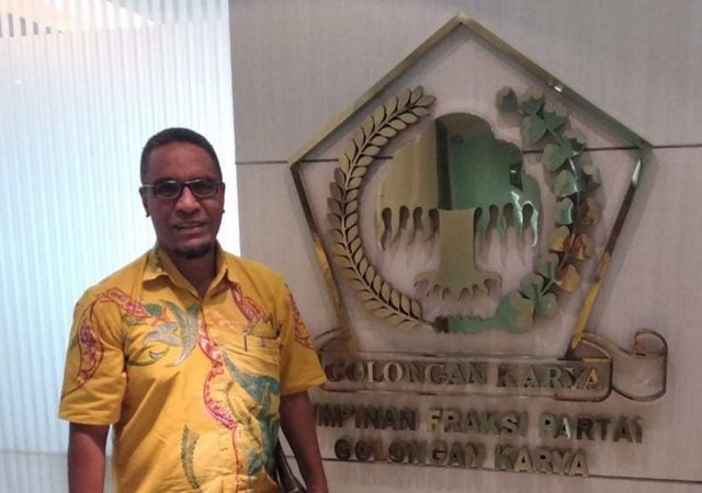 Ketua Badan Pemenangan Pemilu DPD Partai Golkar Maluku, Hairudin Tuarita (Foto: istimewa)