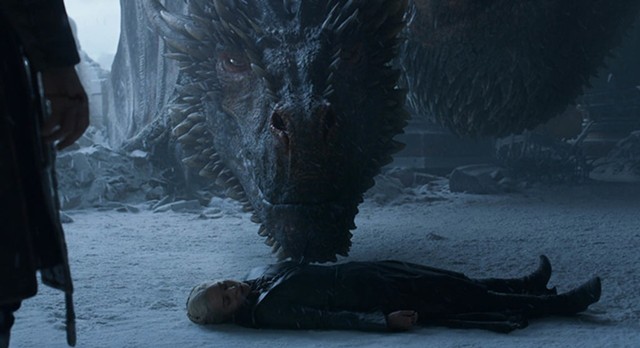 Salah satu adegan di episode final Game of Thrones. Dok Google