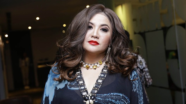 Artis Cornelia Agatha saat hadir di gala premier film Si Doel 2 the Movie di Mota Kasablanka, Jakarta, Sabtu, (25/5/2019). Foto: Ronny/kumparan