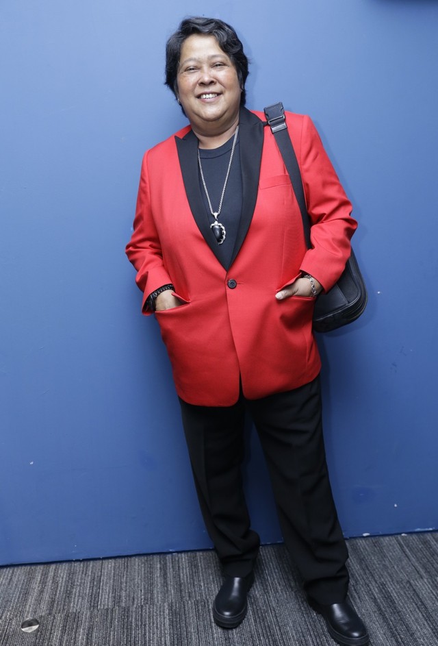 Artis Suti Karno saat hadir di gala premier film Si Doel 2 the Movie di Kota Kasablanka, Jakarta, Sabtu, (25/5/2019). Foto: Ronny/kumparan.