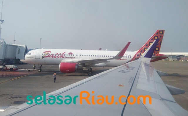 PESAWAT Batik Air. 