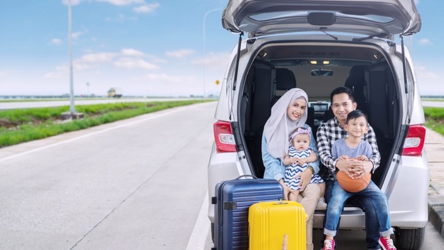 Ilustrasi mudik bersama keluarga Foto: Shutterstock