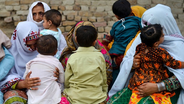 Ilustrasi warga Pakistan Foto: AFP/Rizwan Tabassum