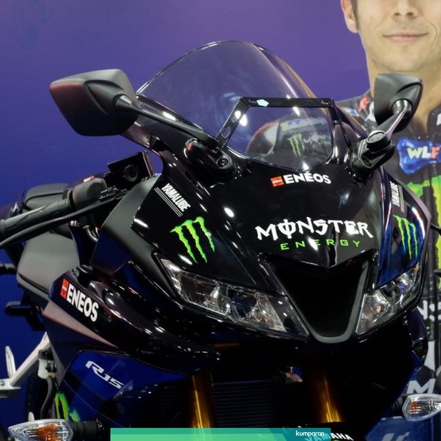 Yamaha R15 Monster Energy Edition Foto: Aditya Pratama Niagara/kumparan