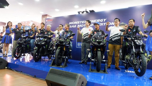Peluncuran Yamaha Monster Energy Edition Foto: Aditya Pratama Niagara/kumparan