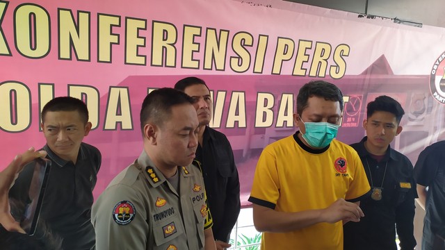 Rilis tersangka penyebaran berita Hoaks di facebook. Foto: Rachmadi Rasyad/kumparan