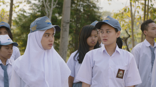 Adegan Dinda Hauw di film 'Say I Love You' Foto: dok: Multi Buana Kreasindo