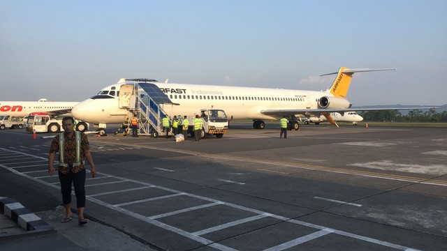 Suasana di Bandara Adisutjipto, Yogyakarta. Foto: Arfiansyah Panji Purnandaru/kumparan