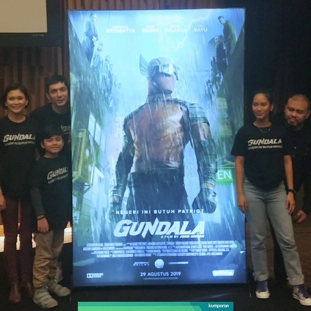 Subject Perilisan poster film 'Gundala'. Foto: Alexander Vito/kumparan