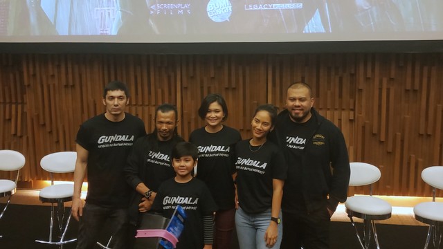 Subject Perilisan poster film 'Gundala'. Foto: Alexander Vito/kumparan