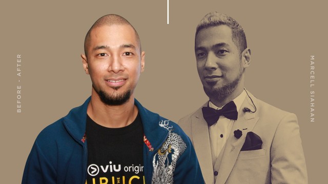 Before After Marcell Siahaan Foto: Infografik: Nunki Lasmaria Pangaribuan/kumparan