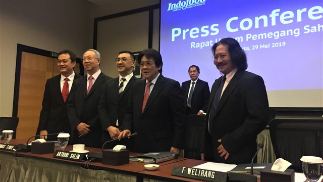 PT Indofood CBP Sukses Makmur Tbk (ICBP) menggelar Rapat Umum Pemegang Saham Tahunan (RUPST) di Menara Indofood, Jakarta. Foto: Selfy Momongan/kumparan