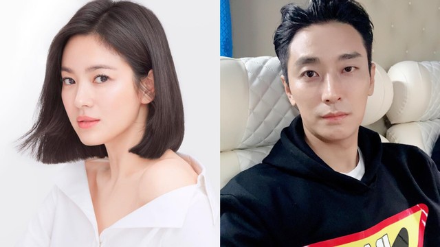 Song Hye Kyo dan Joo Ji Hoon Foto: Instagram/@kyo1122 @_jujihoon