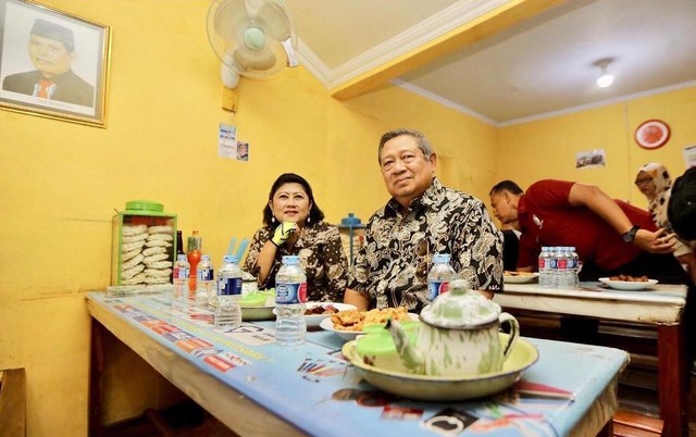 Momen kulineran Ani Yudhoyono Foto: Instagram/ @aniyudhoyono