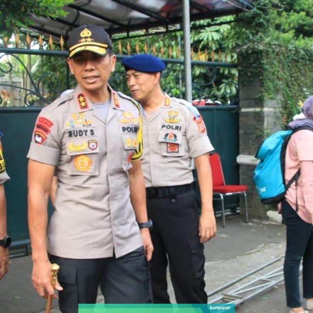 Kapolda Jawa Barat Irjen Rudy Sufahriadi di Puri Cikeas. Foto: Humas Polres Bogor
