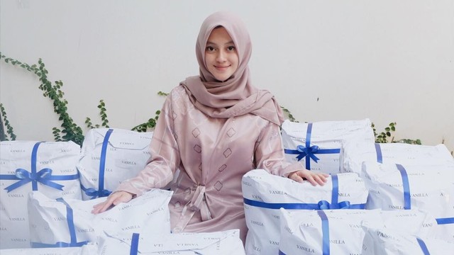 Atina Maulia founder Vanila Hijab Foto: dok. Instagram @ceritavanilla