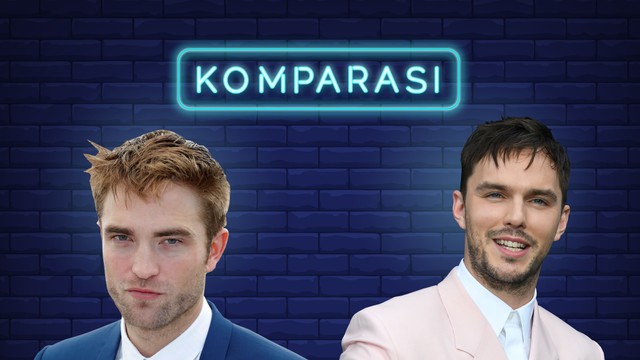 Membandingkan karier Robert Pattinson dan Nicholas Hoult. Foto: Infografik: Anggoro Fajar Purnomo/kumparan.