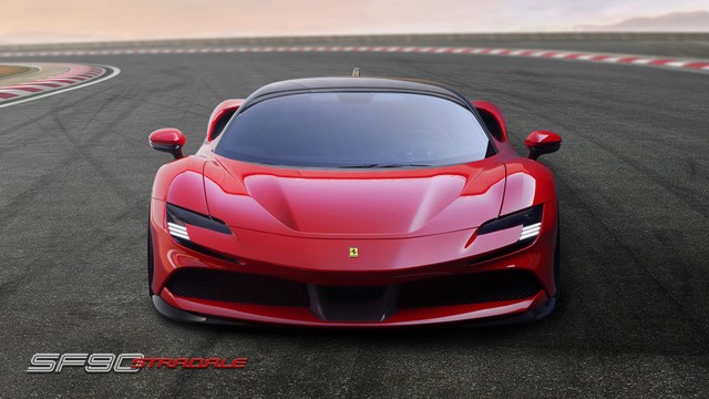 Ferrari SFSF90 Stradale, model plug-in hybrid pertama pabrikan kuda jingkrak. Foto: Carscoops