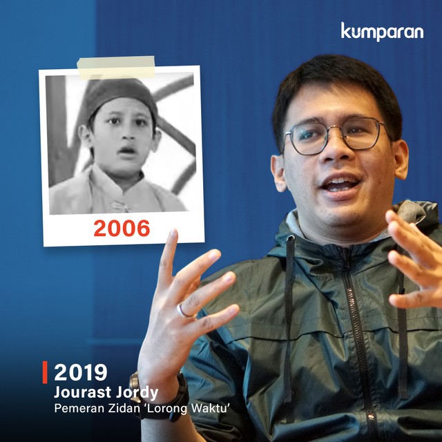 Jourast Jordy, Pemeran Zidan 'Lorong Waktu'. Foto: kumparan