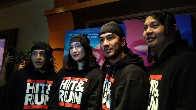 Pemain Film 'Hit&Run'. Foto: Maria Gabrielle Putrinda/kumparan